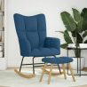Fauteuil à bascule Verneuil tissu