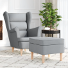 Fauteuil Varenne avec repose-pied