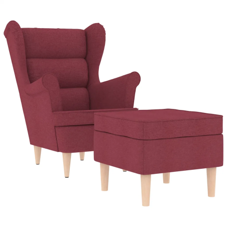 Fauteuil Varenne avec repose-pied
