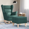 Fauteuil à bascule Tournon avec repose-pied
