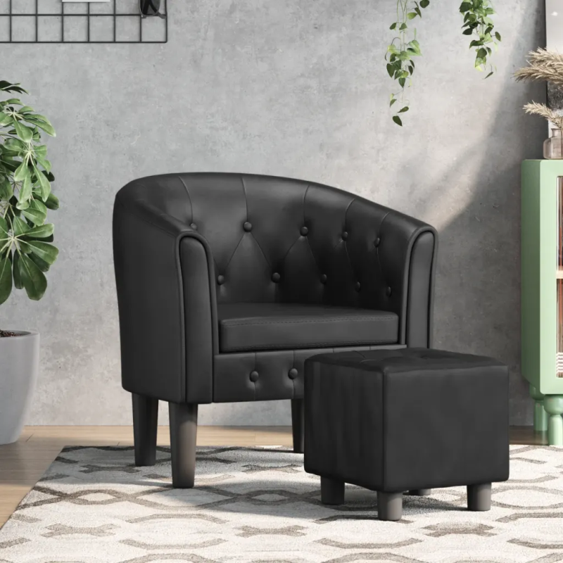 Fauteuil Guénégaud avec repose-pied