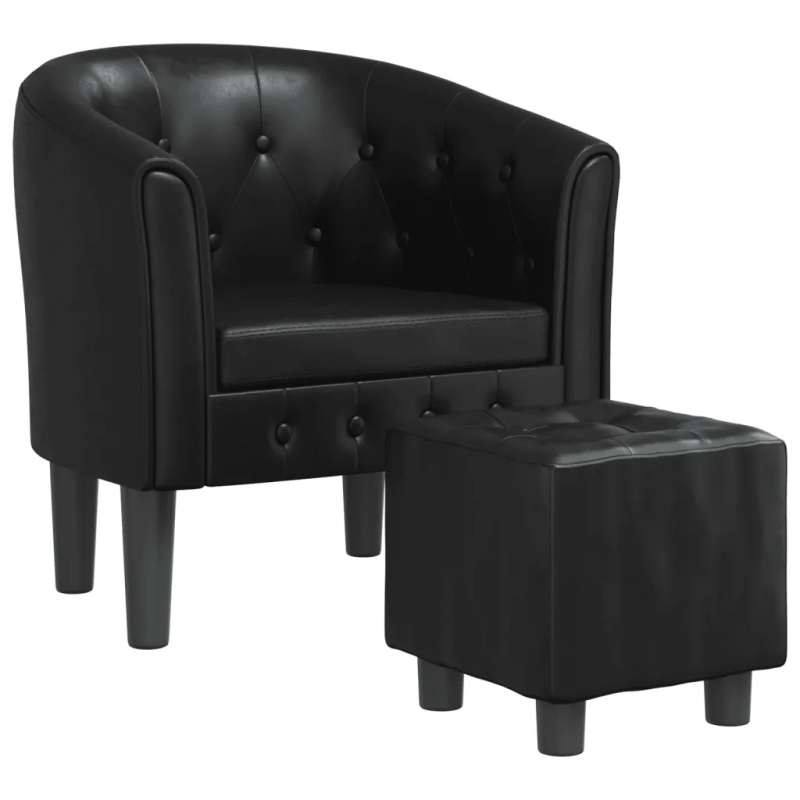 Fauteuil Guénégaud avec repose-pied
