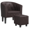 Fauteuil Guénégaud avec repose-pied