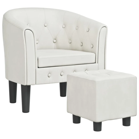 Fauteuil Guénégaud avec repose-pied