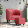 Fauteuil Guénégaud avec repose-pied