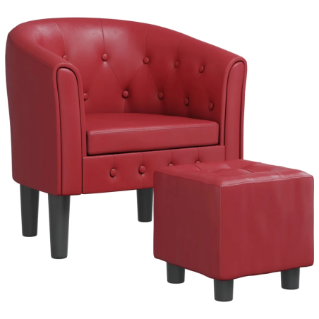 Fauteuil Guénégaud avec repose-pied