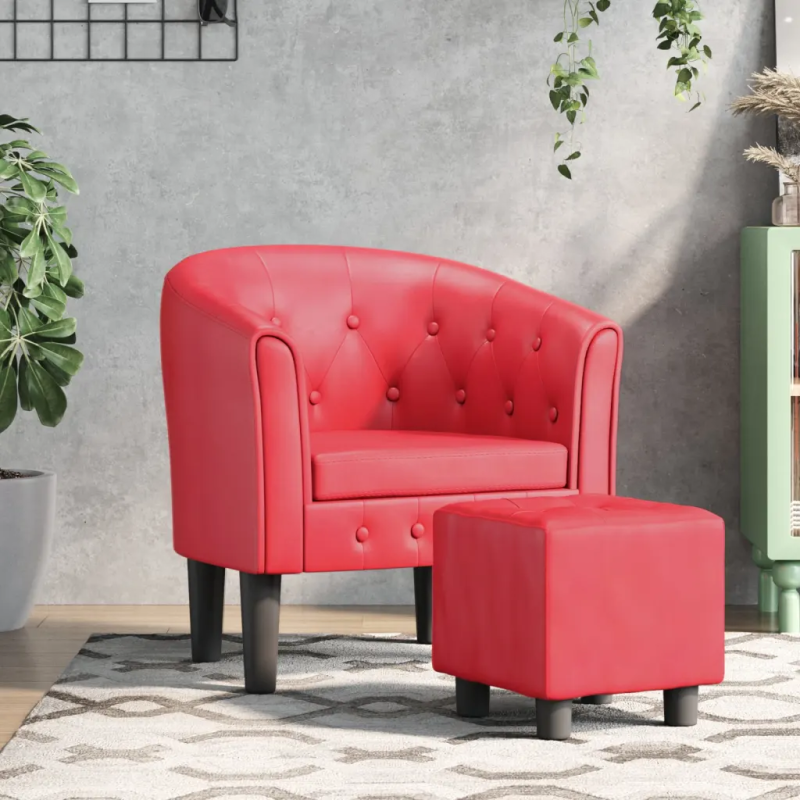 Fauteuil Guénégaud avec repose-pied