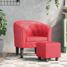 Fauteuil Guénégaud avec repose-pied