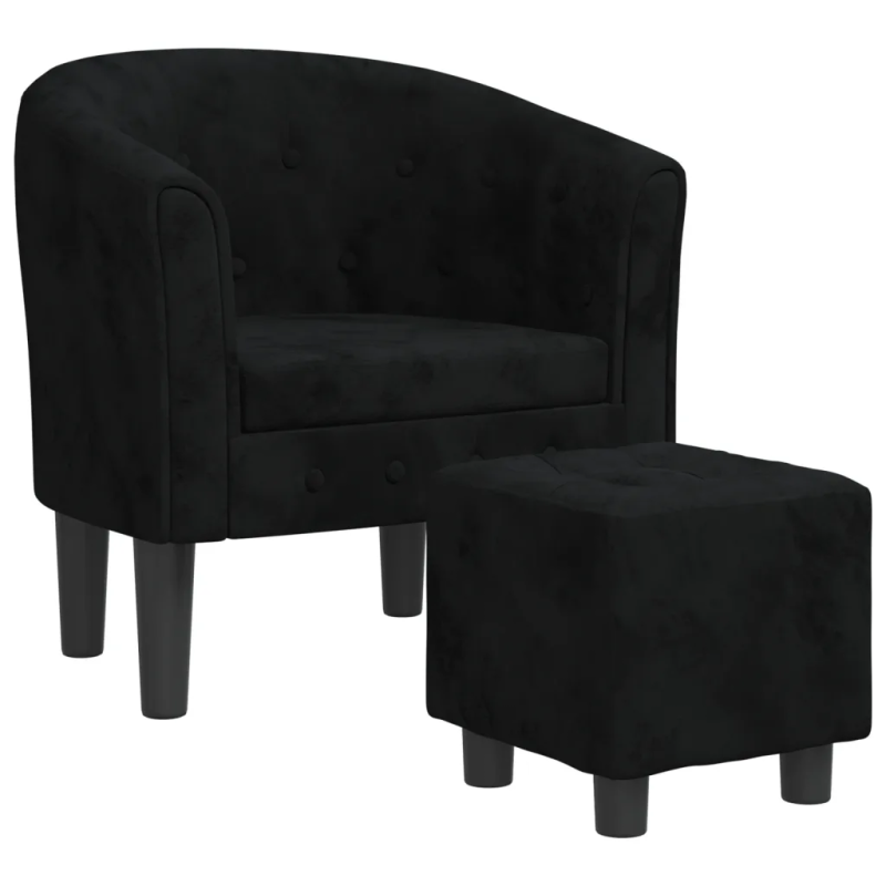 Fauteuil Guénégaud avec repose-pied