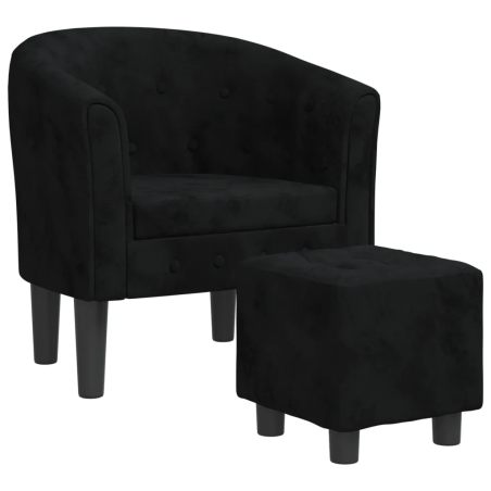 Fauteuil Guénégaud avec repose-pied