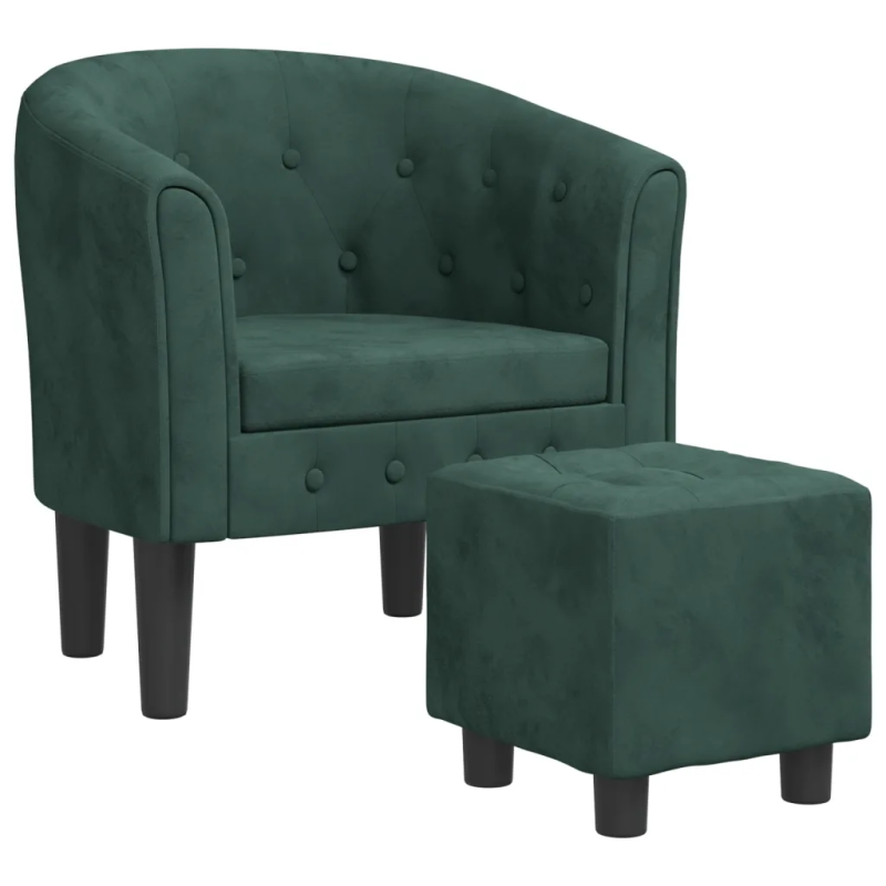 Fauteuil Guénégaud avec repose-pied