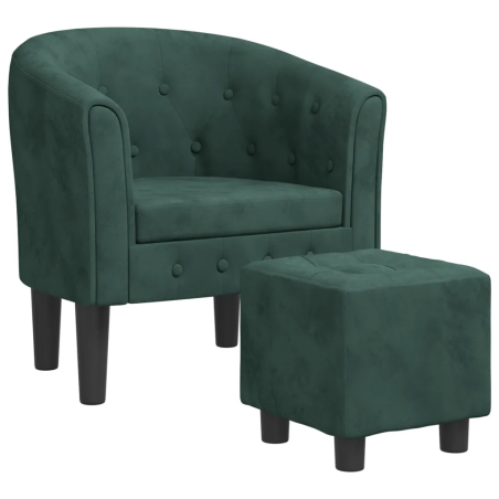 Fauteuil Guénégaud avec repose-pied