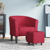 Fauteuil Dauphine avec repose-pied