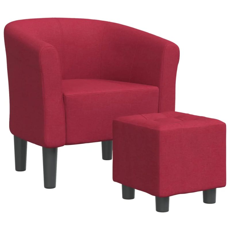 Fauteuil Dauphine avec repose-pied