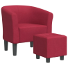 Fauteuil Dauphine avec repose-pied