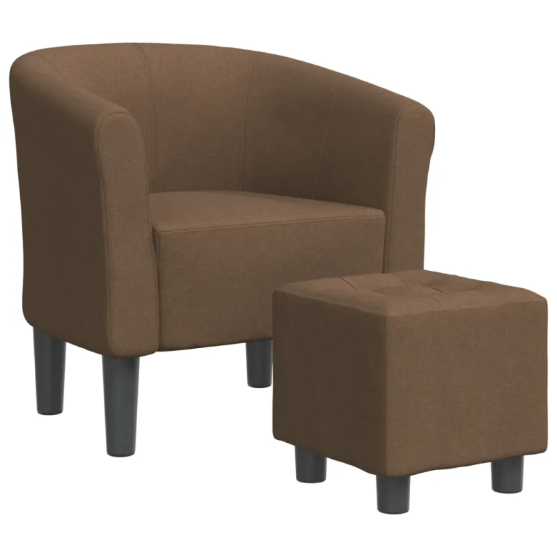 Fauteuil Dauphine avec repose-pied