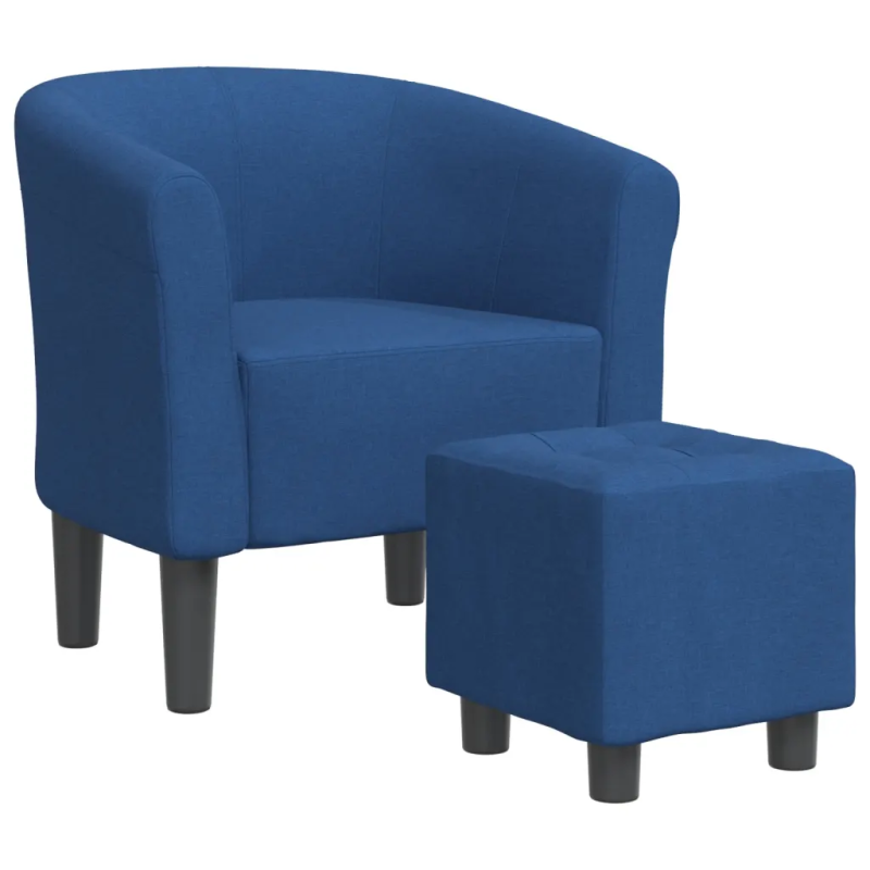 Fauteuil Dauphine avec repose-pied