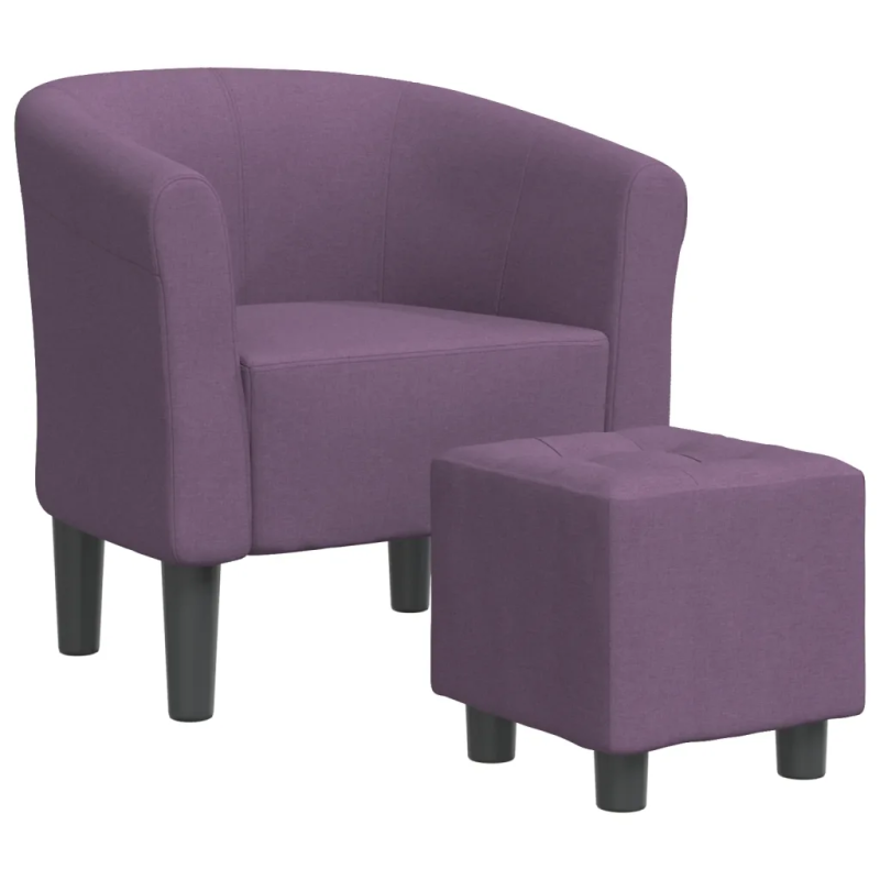 Fauteuil Dauphine avec repose-pied