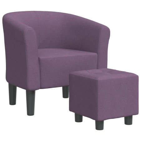 Fauteuil Dauphine avec repose-pied