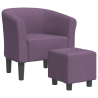 Fauteuil Dauphine avec repose-pied