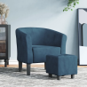 Fauteuil Dauphine avec repose-pied