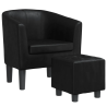 Fauteuil Dauphine avec repose-pied