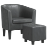 Fauteuil Dauphine avec repose-pied