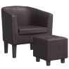 Fauteuil Dauphine avec repose-pied