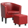 Fauteuil Dauphine avec repose-pied