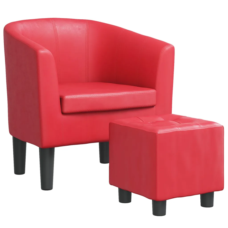 Fauteuil Dauphine avec repose-pied