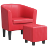 Fauteuil Dauphine avec repose-pied