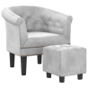 Fauteuil Dauphine avec repose-pied
