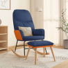 Fauteuil à bascule Richelieu avec repose-pied
