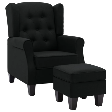Fauteuil Visconti avec repose-pied