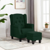 Fauteuil Visconti avec repose-pied