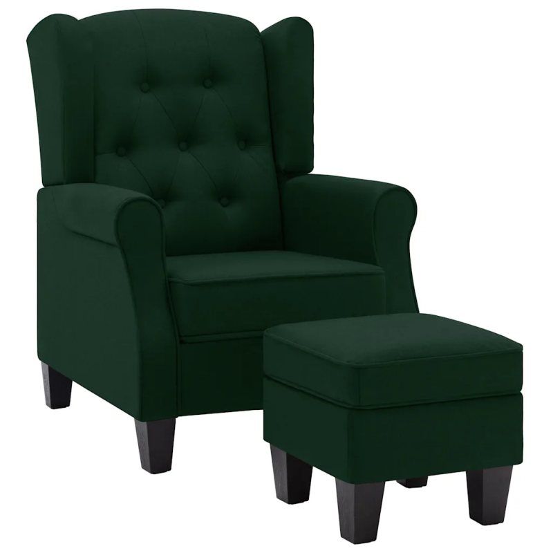 Fauteuil Visconti avec repose-pied