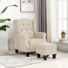 Fauteuil Visconti avec repose-pied