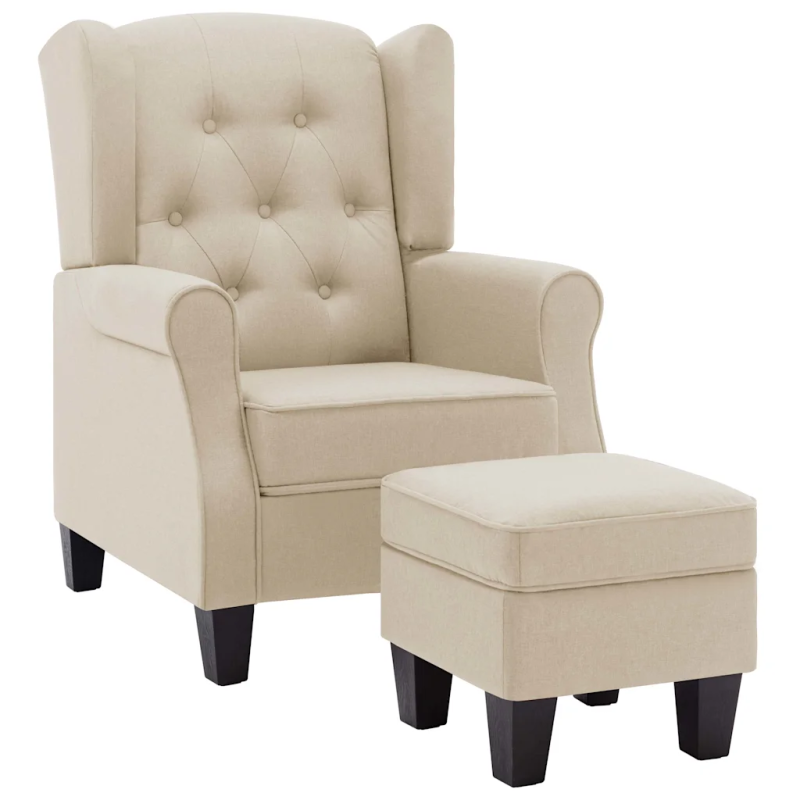 Fauteuil Visconti avec repose-pied