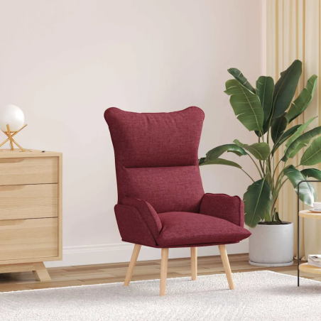 Fauteuil Bretagne — Tissu · Bordeaux
