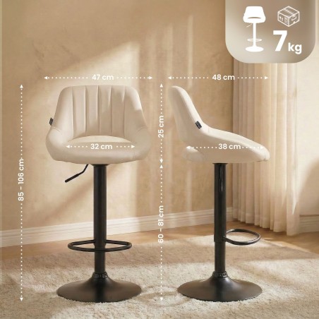 Tabouret de bar Milet