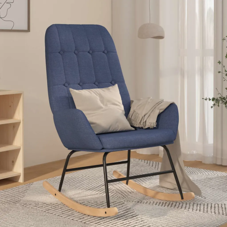 Fauteuil à bascule Mazarine sans repose-pied