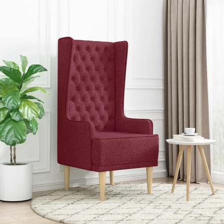 Fauteuil Turenne — Tissu · Bordeaux