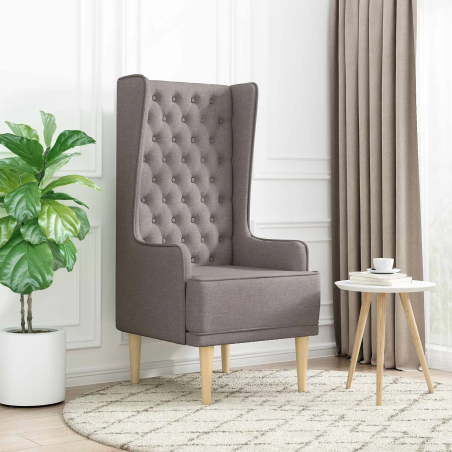 Fauteuil Turenne — Tissu · Taupe