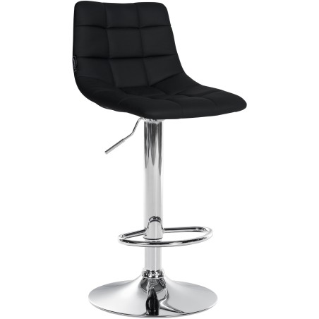 Tabouret de bar Broadwick — Similicuir · Noir