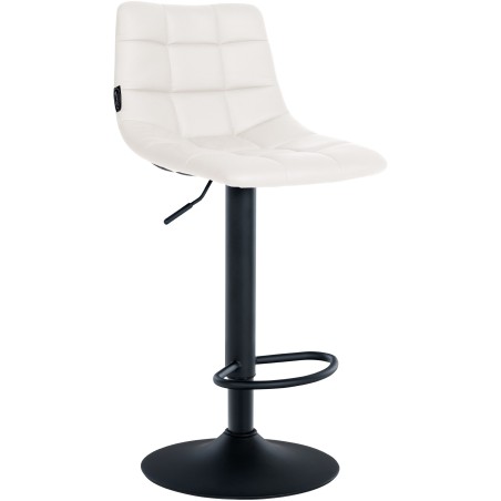 Tabouret de bar Broadwick — Similicuir · Blanc