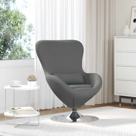 Fauteuil Bonaparte — Tissu · Gris foncé