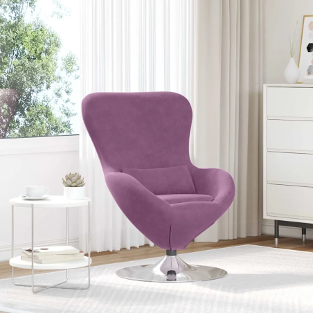 Fauteuil Bonaparte — Velours · Violet