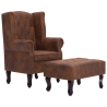 Fauteuil Montmorency avec repose-pied