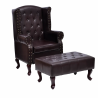 Fauteuil Brantôme avec repose-pied