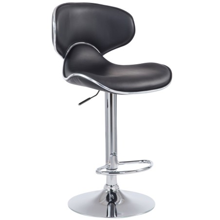 Tabouret de bar Berwick — Similicuir · Noir
